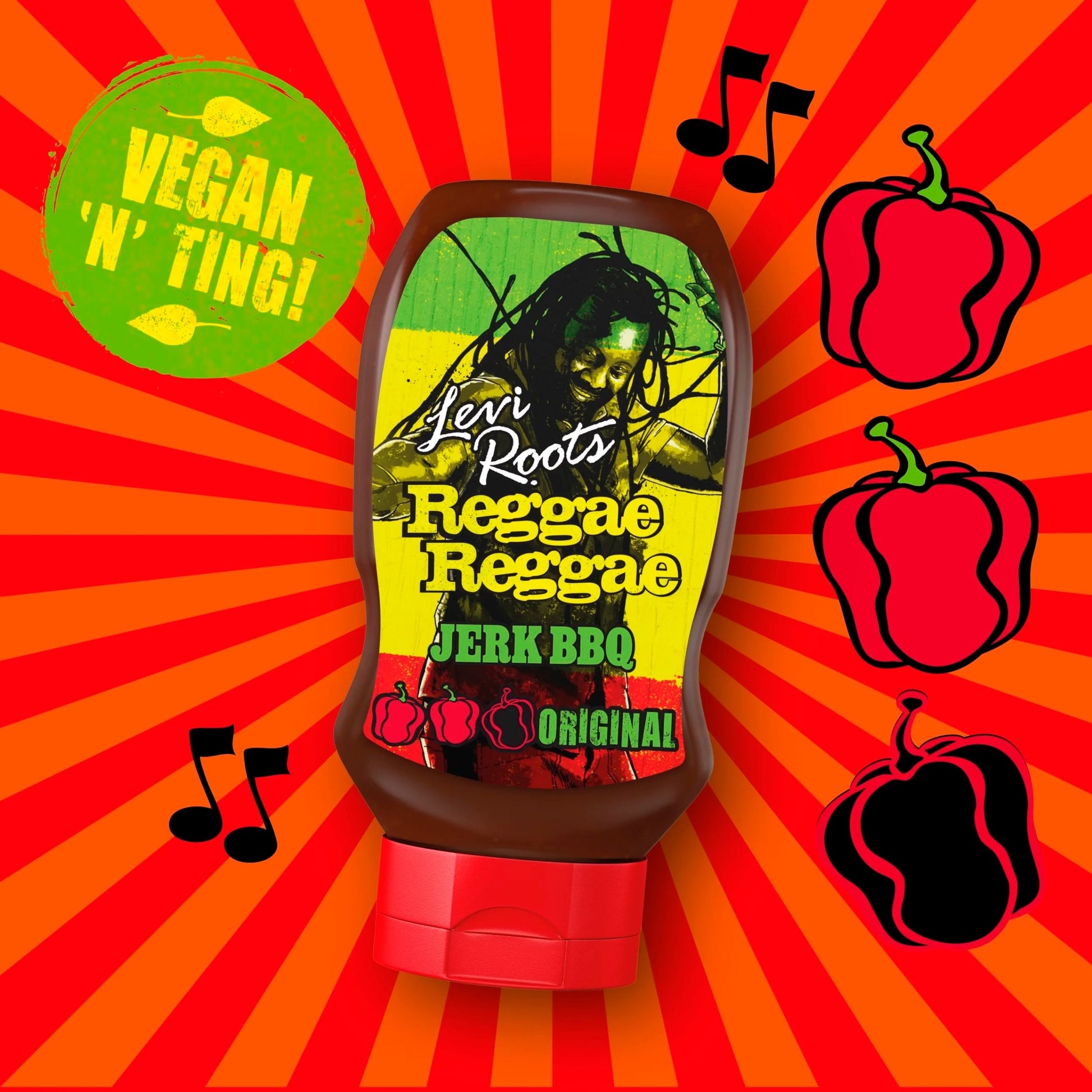 Levi Roots Reggae Jerk Bbq Sauce 330G — image 2