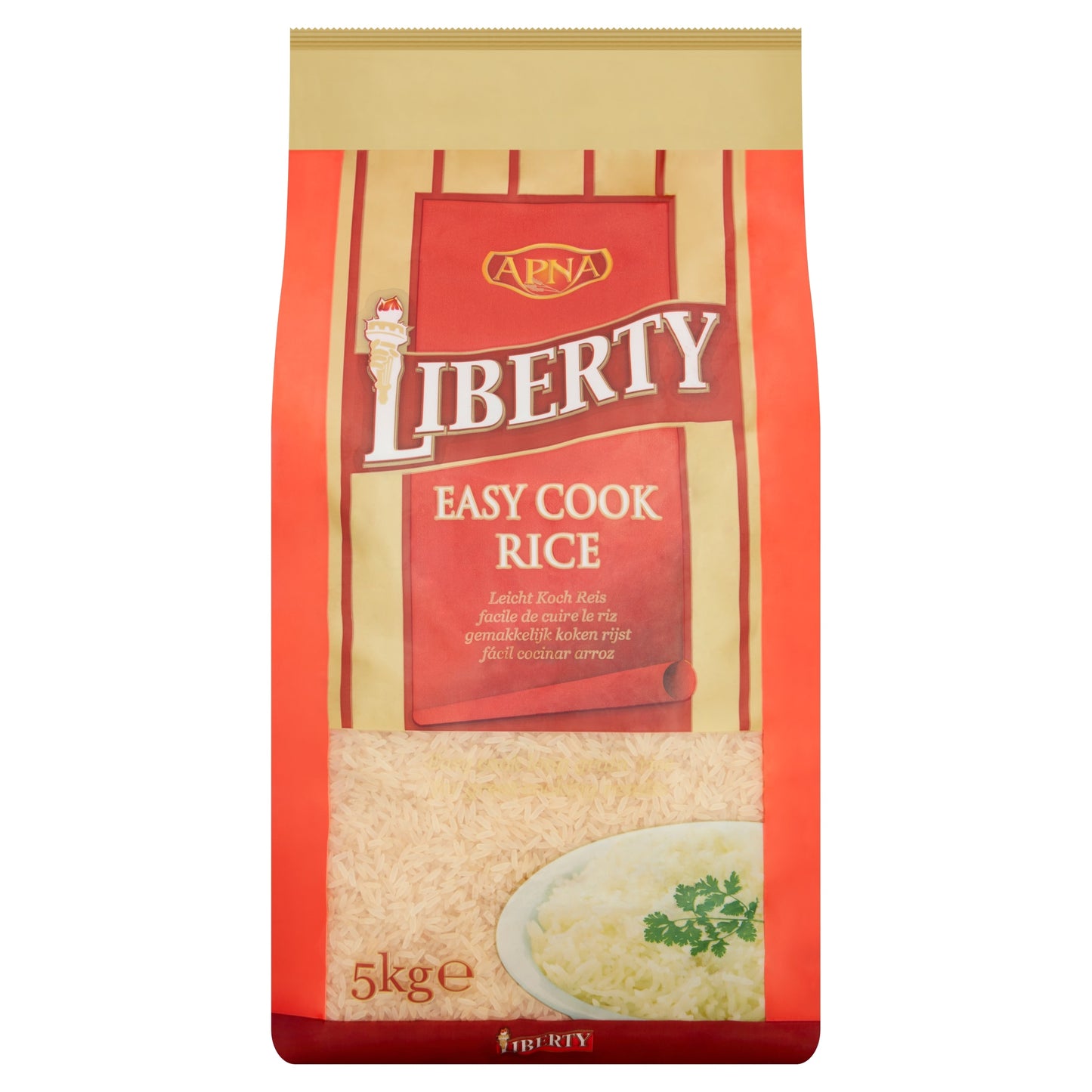 Liberty Easy Cook Rice 5Kg — image 1