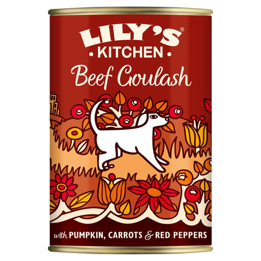 Lily's Kitchen Beef Goulash with Pumpkins, Carrots & Red Peppers for Dogs 400g — image 1