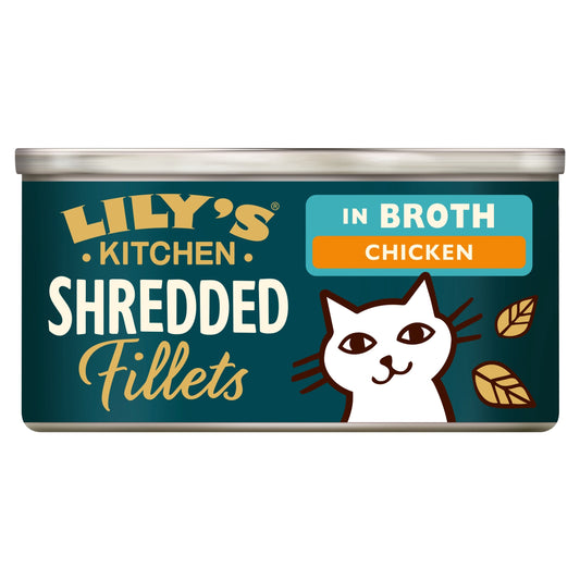 Lily's Kitchen Cat Shredded Fillets Chicken in Broth 70g — image 1