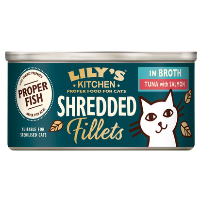 Lily's Kitchen Cat Shredded Fillets Tuna & Salmon 70G — image 1