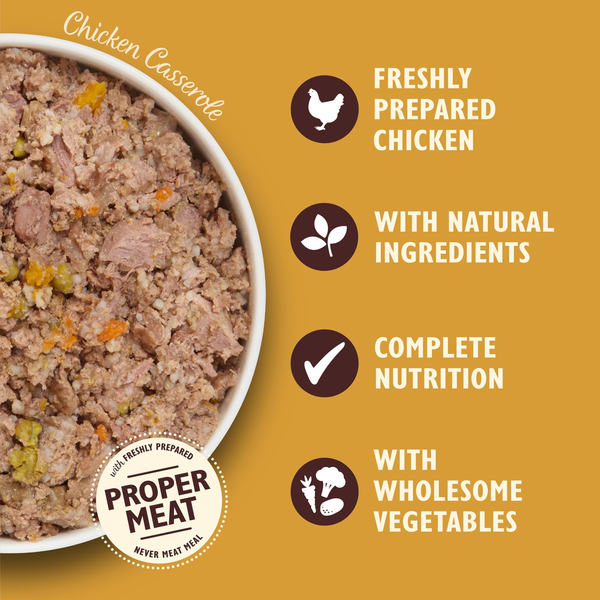 Lily's Kitchen Chicken Turkey Tin Casserole Dog Food 400G — image 3
