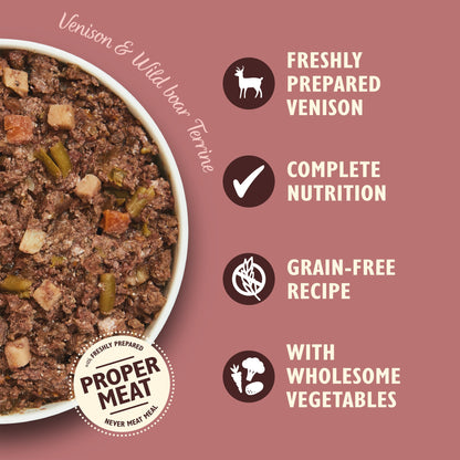 Lily's Kitchen Dog Food Venison & Wild Boar Terrine 400g' — image 3