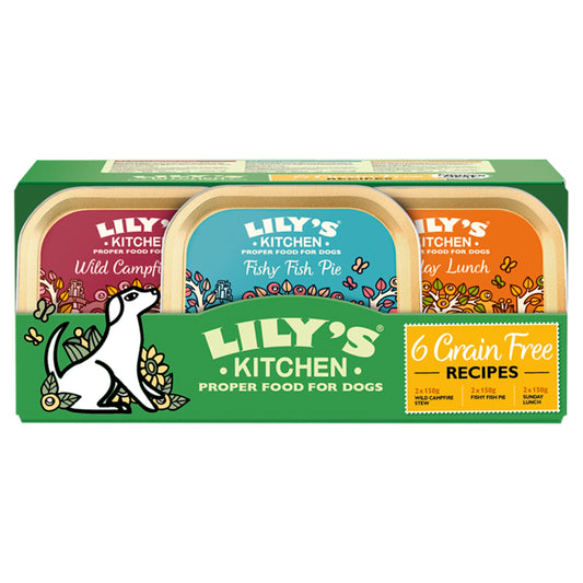 Lily's Kitchen Grain Free Dog Food Mixed Selection 6 X 150G — image 1