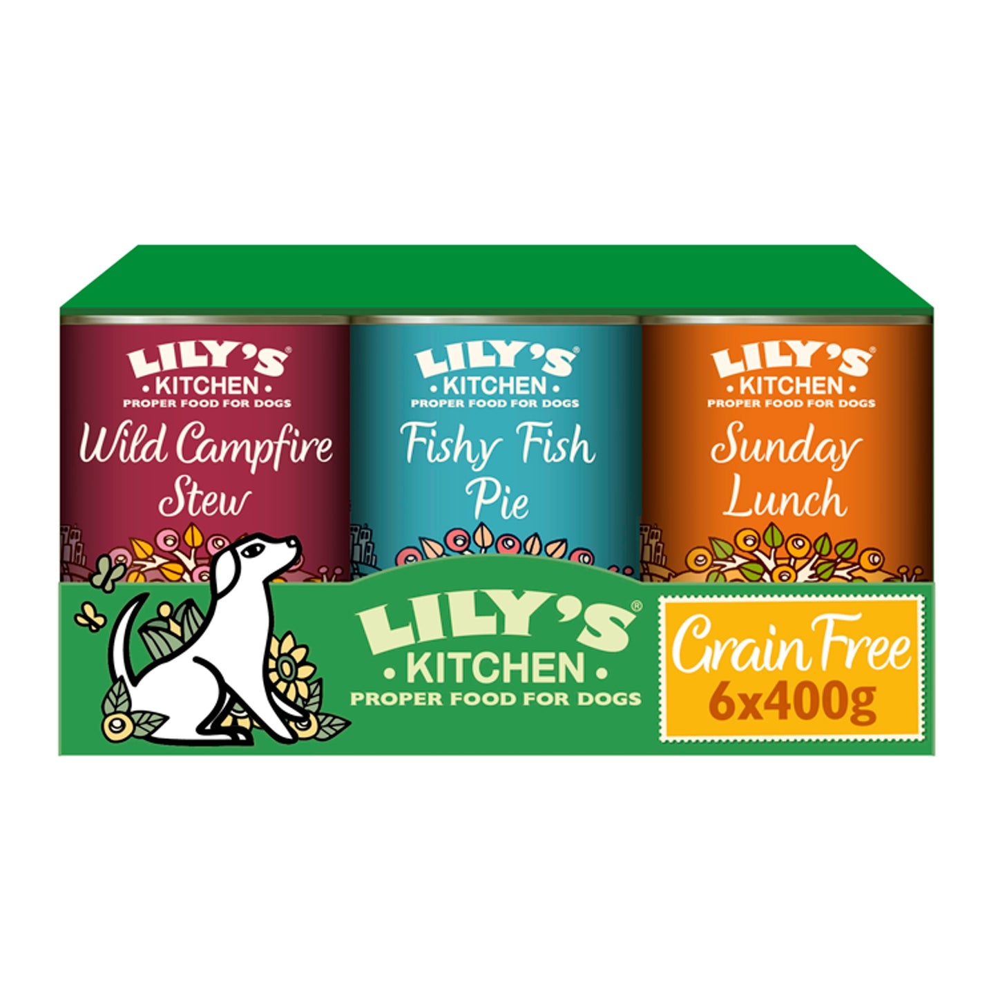 Lily's Kitchen Grain Free Variety 6X400g — image 1