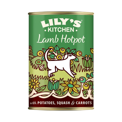 Lily's Kitchen Lamb Hotpot Tin Dog Food 400G — image 1