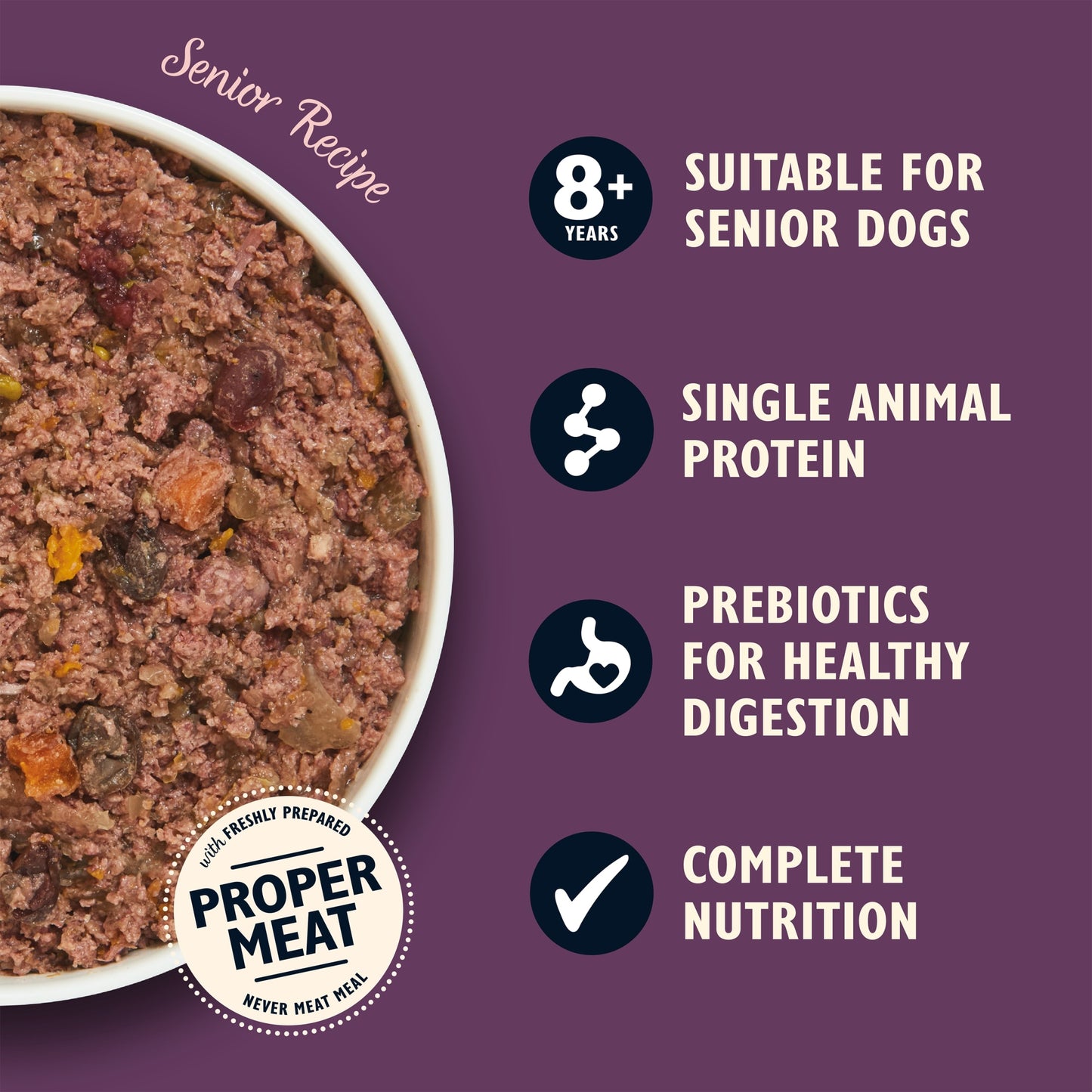 Lily's Kitchen Senior Recipe with Turkey, Cranberries & Parsnips for Dogs 150g — image 3