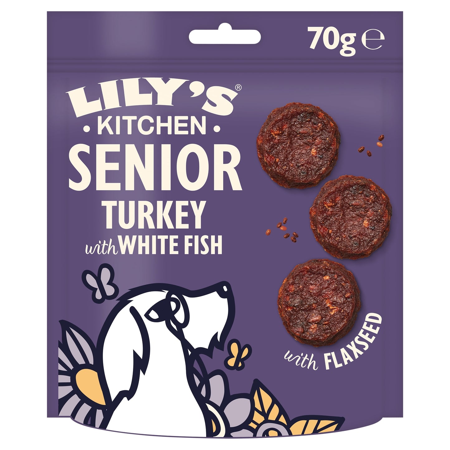 Lily's Kitchen Senior Turkey with White Fish Bites 70g — image 1