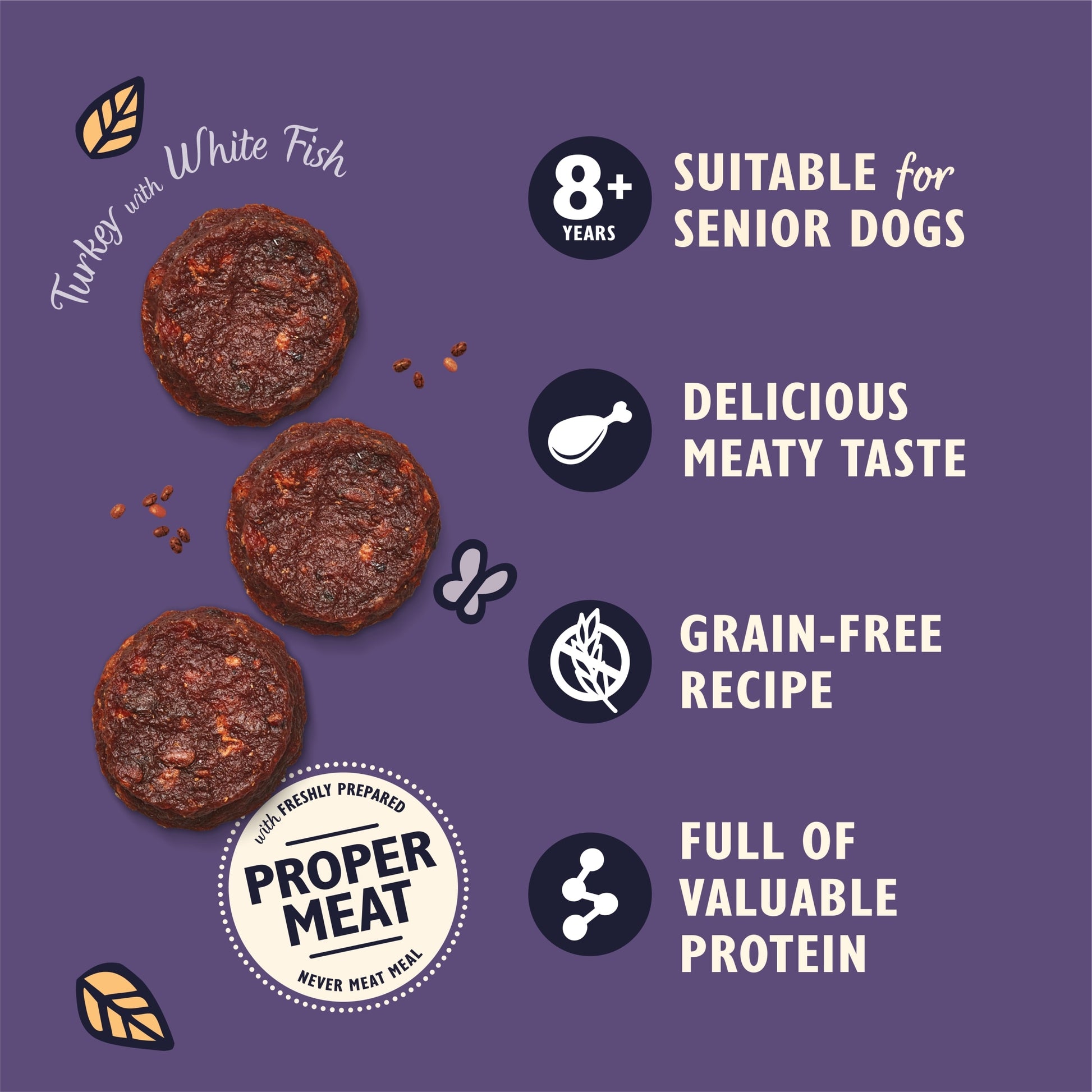 Lily's Kitchen Senior Turkey with White Fish Bites 70g — image 2