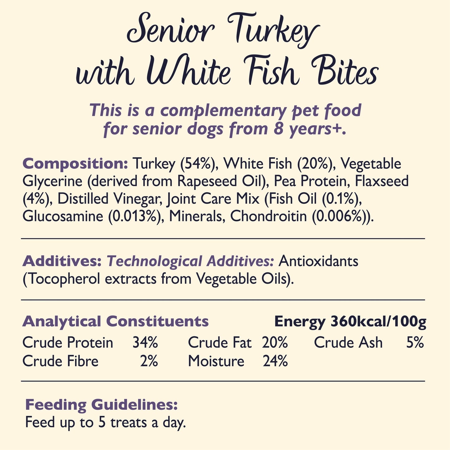 Lily's Kitchen Senior Turkey with White Fish Bites 70g — image 4