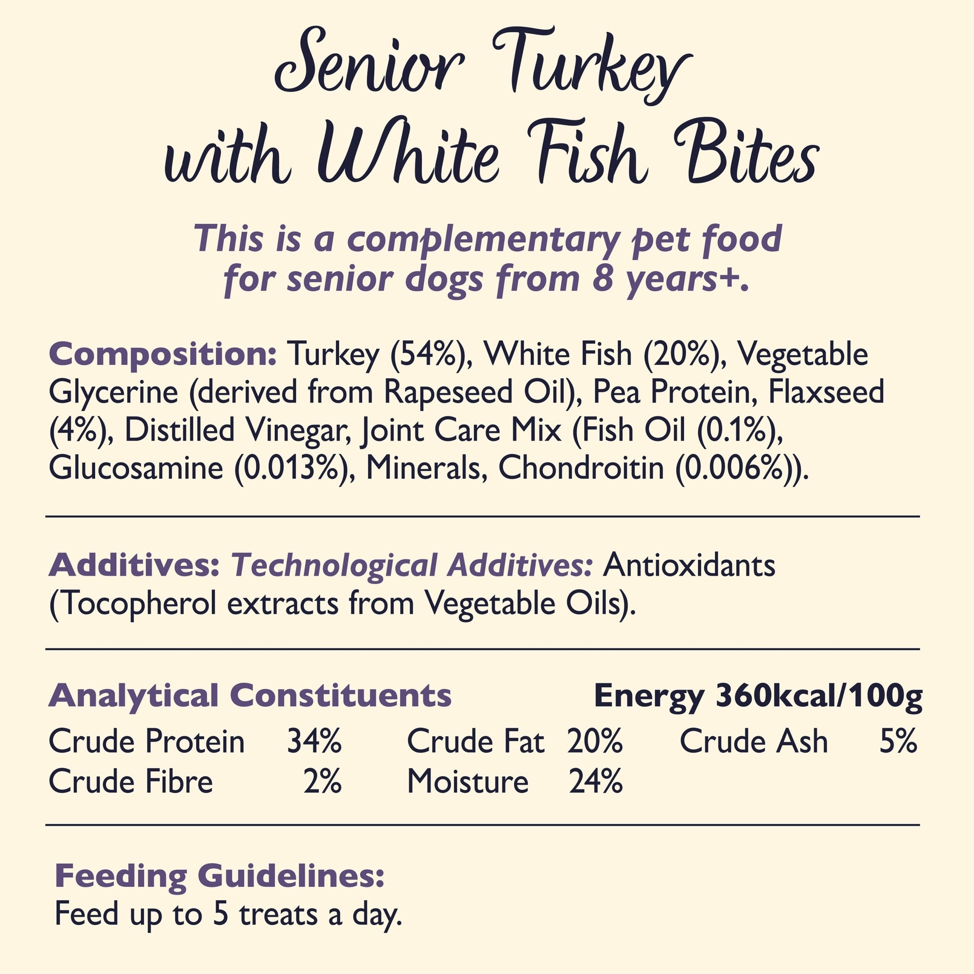 Lily's Kitchen Senior Turkey with White Fish Bites 70g — image 4