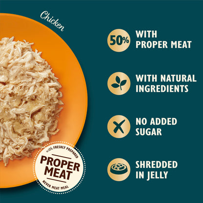 Lily's Kitchen Shredded Chicken Fillets in Jelly 70g — image 2