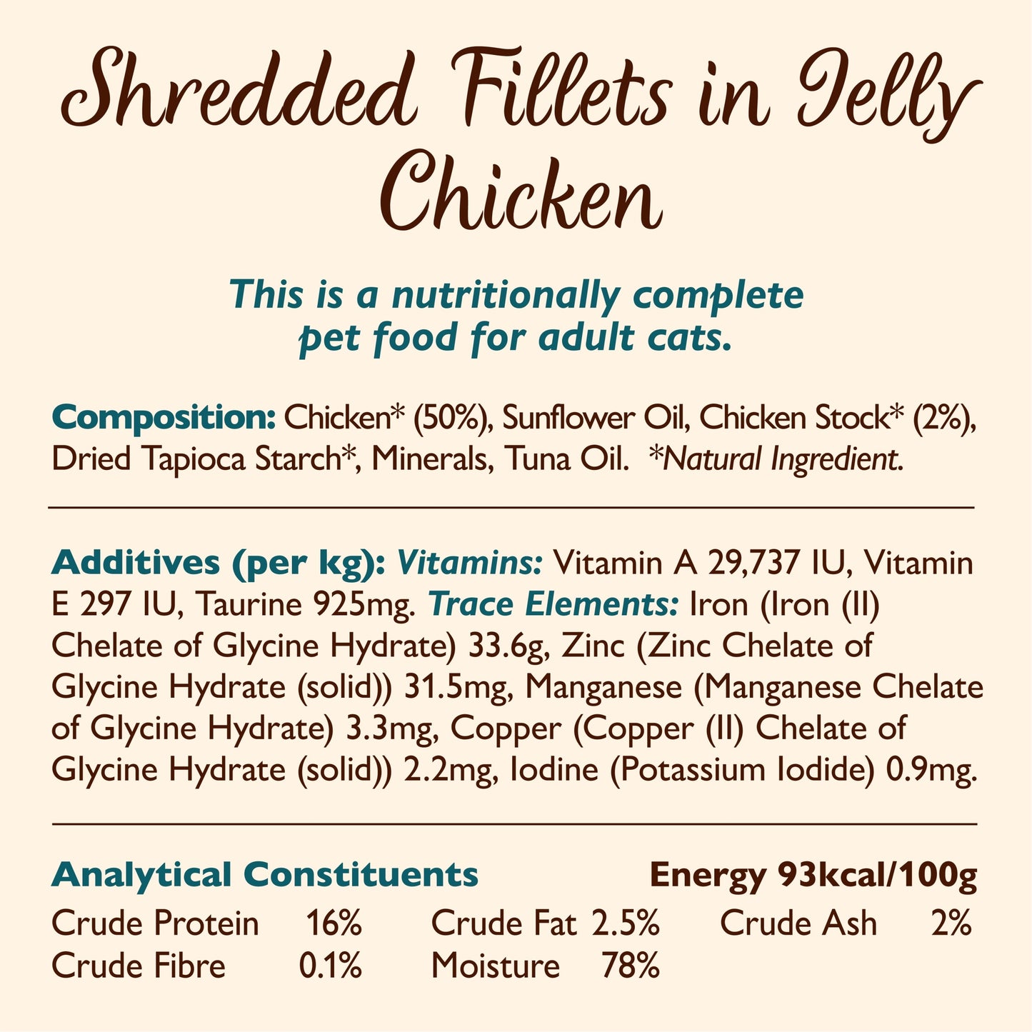 Lily's Kitchen Shredded Chicken Fillets in Jelly 70g — image 4