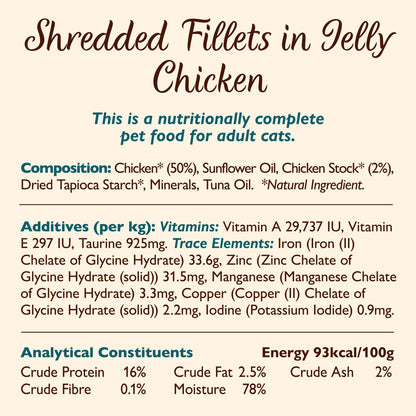 Lily's Kitchen Shredded Chicken Fillets in Jelly 70g — image 4