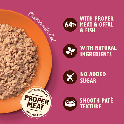 Lily’s Kitchen Smooth Paté Chicken with Cod for Adult Cats 85g — image 3