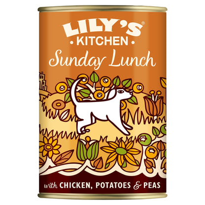 Lily's Kitchen Sunday Lunch Tin Dog Food 400G — image 1