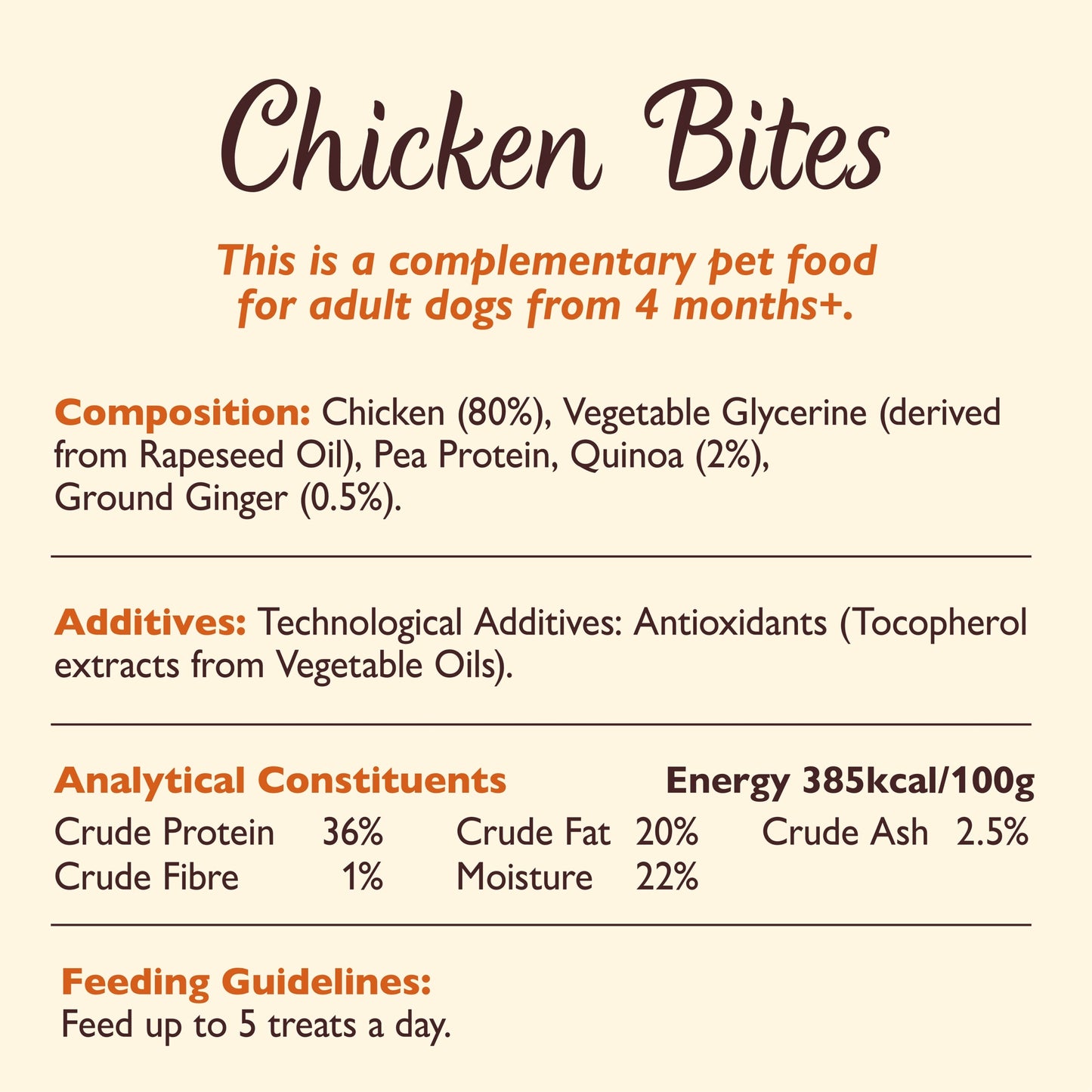 Lilys Kitchen Dog Treats Chicken Treats 70G — image 4