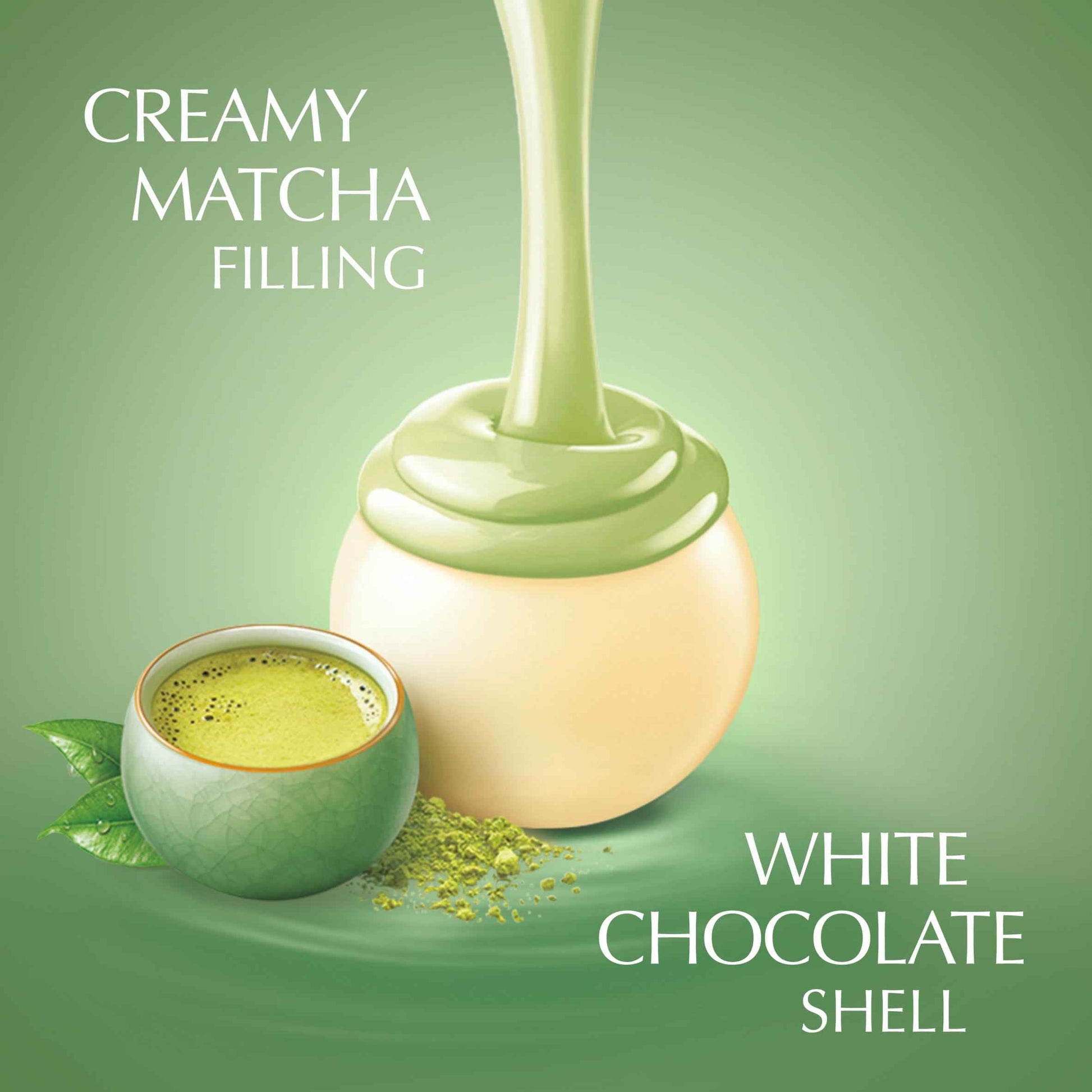 LINDOR Lindt Matcha White Chocolate Truffle Box 200g