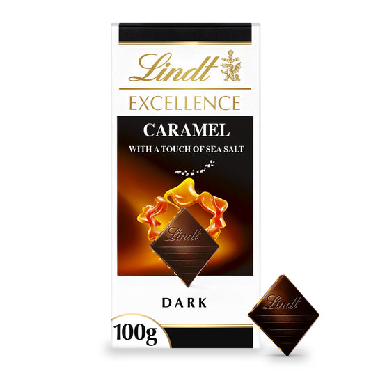 Lindt Excellence Caramel With Touch Of Sea Salt 100G — image 1