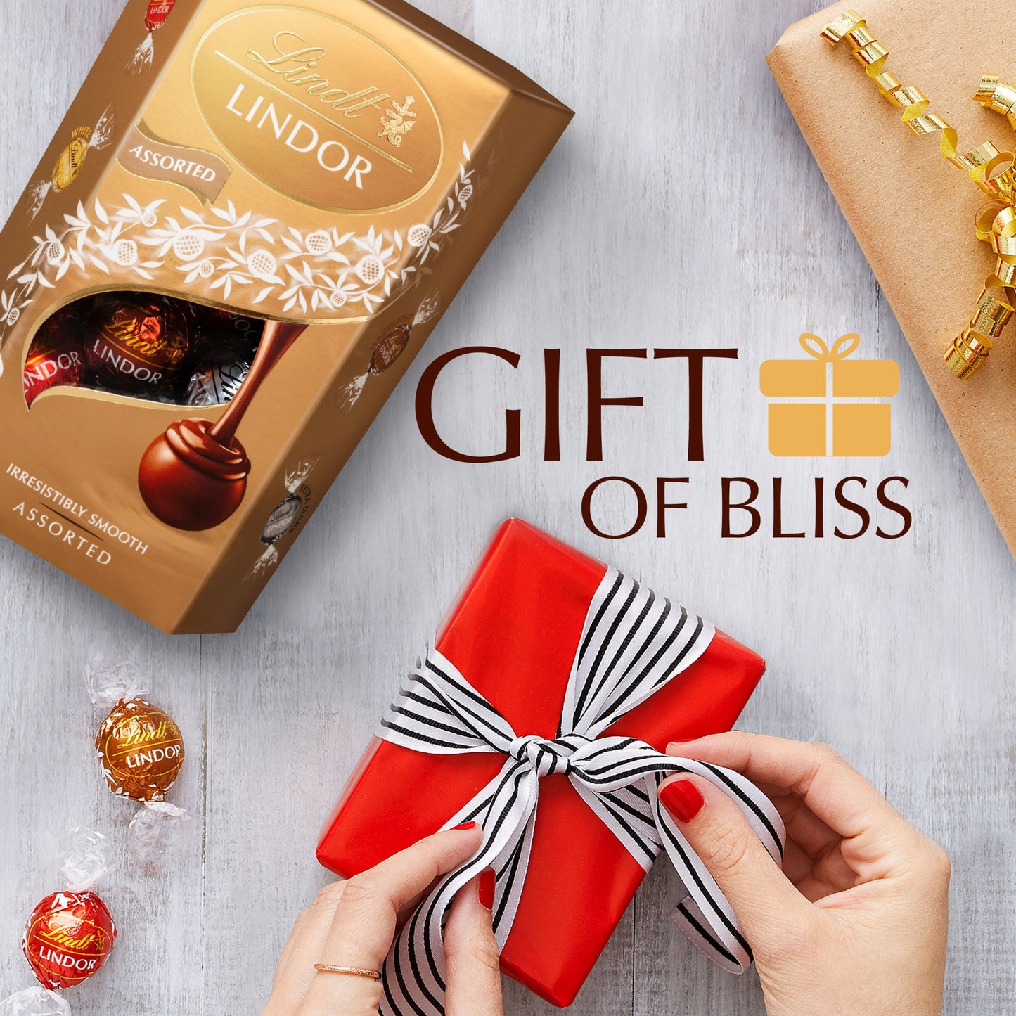 Lindt Lindor Assorted Chocolate Truffles 200G — image 3