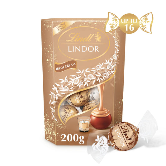 Lindt Lindor Irish Cream Milk Chocolate Truffles 200G — image 1