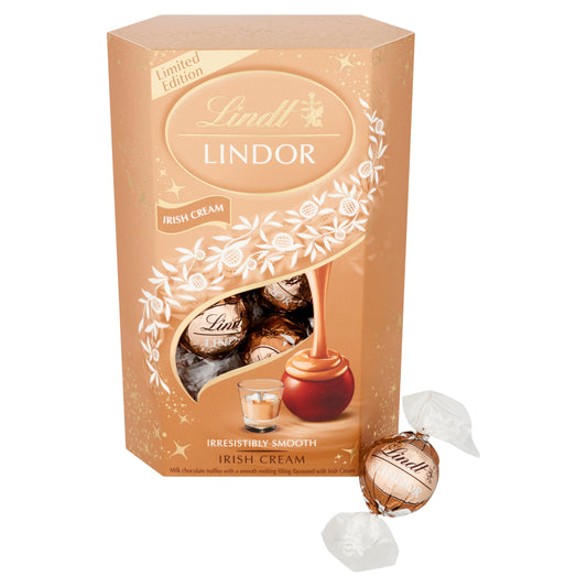 Lindt Lindor Irish Cream Milk Chocolate Truffles 200G — image 2