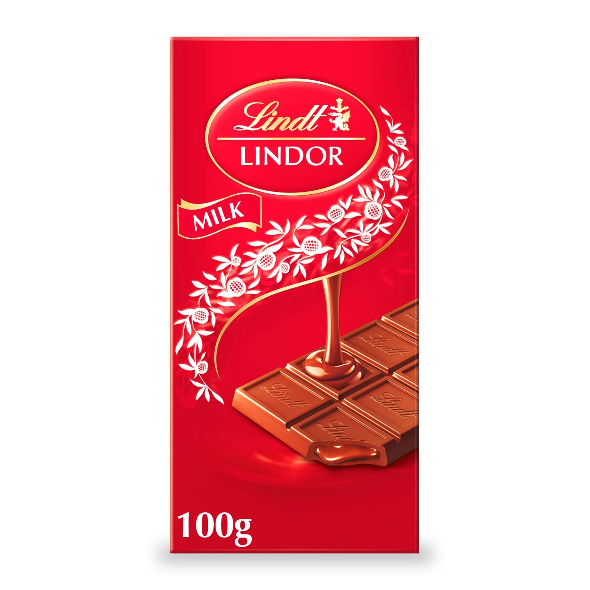 Lindt Lindor Milk Chocolate Bar 100G — image 1