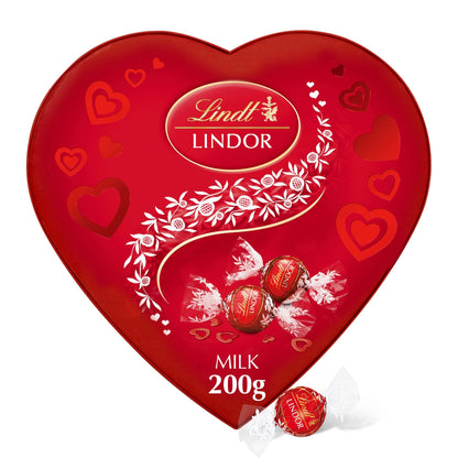 Lindt Lindor Milk Chocolate Heart 200G — image 1