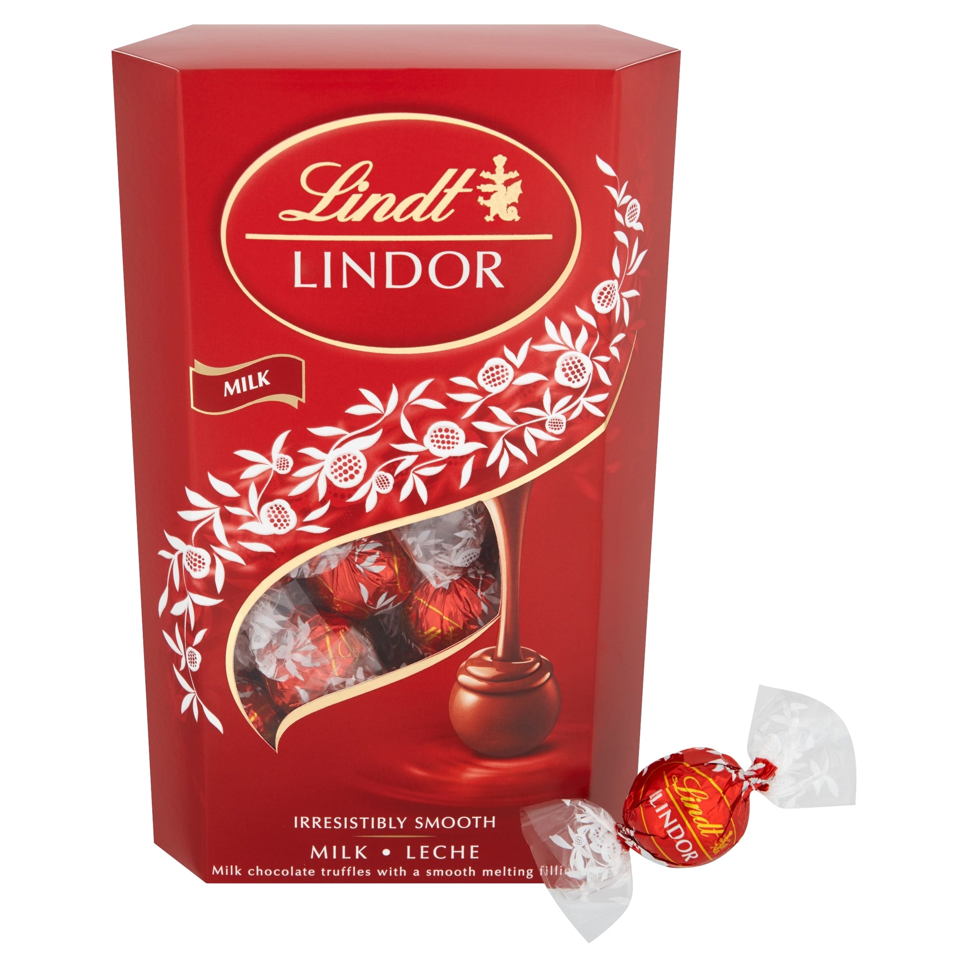 Lindt Lindor Milk Chocolate Truffles Carton 337G — image 2