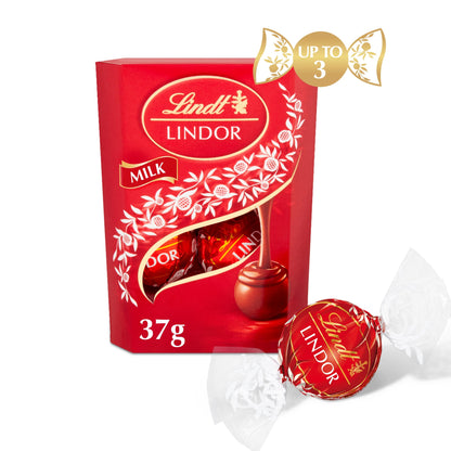 Lindt Lindor Milk Truffles 37G — image 1