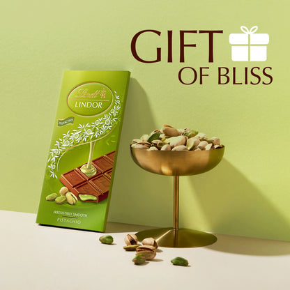 Lindt Lindor Pistachio Chocolate Bar 100G — image 4