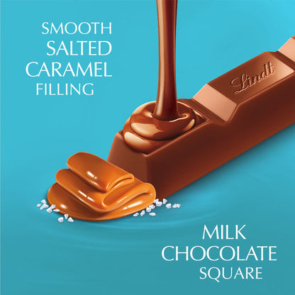Lindt Lindor Salted Caramel Milk Chocolate Bar 38G — image 2