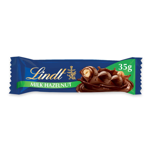 Lindt Milk Chocolate Hazelnut Bar 35g — image 1