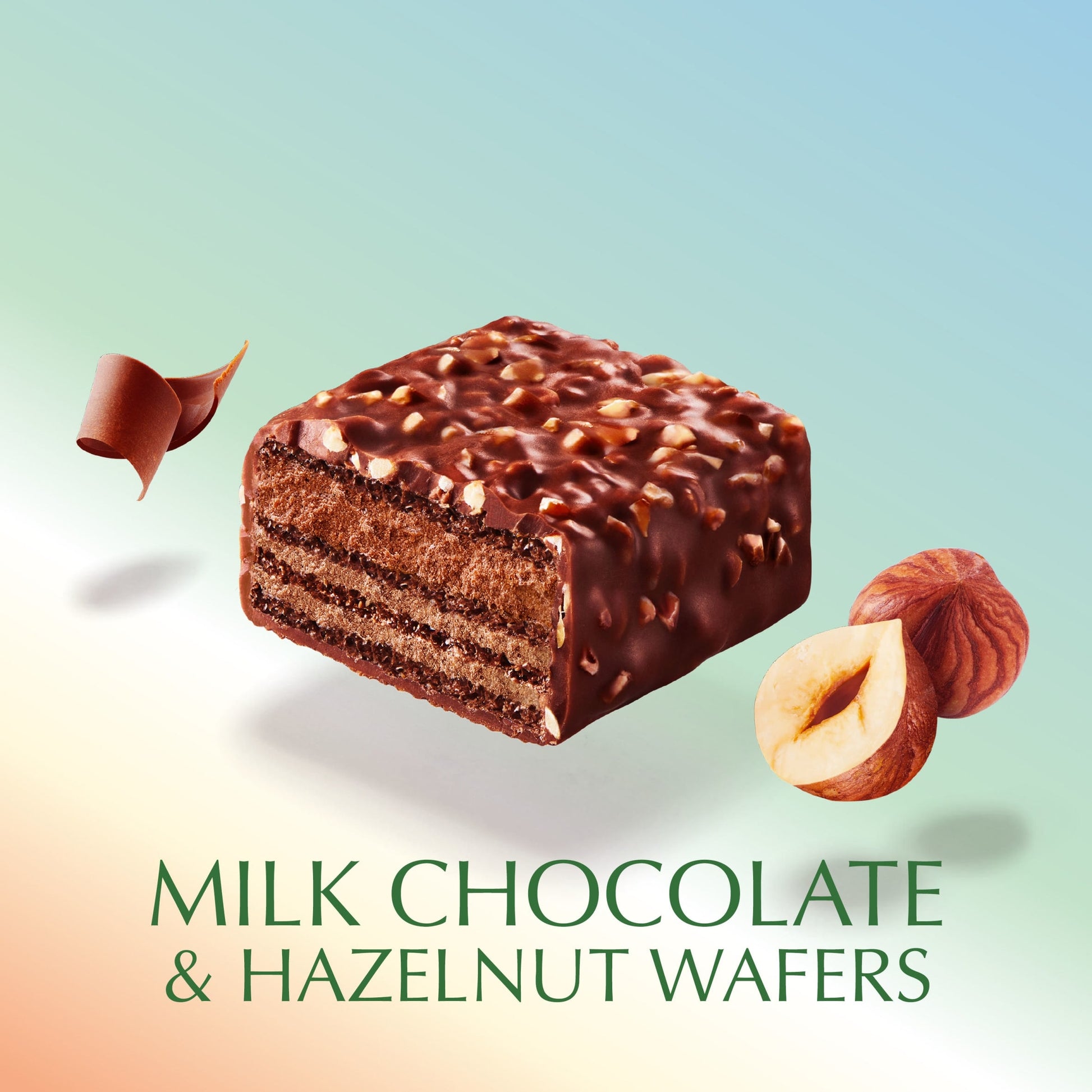 Lindt Milk Chocolate & Hazelnut Choco Wafers 135G — image 3