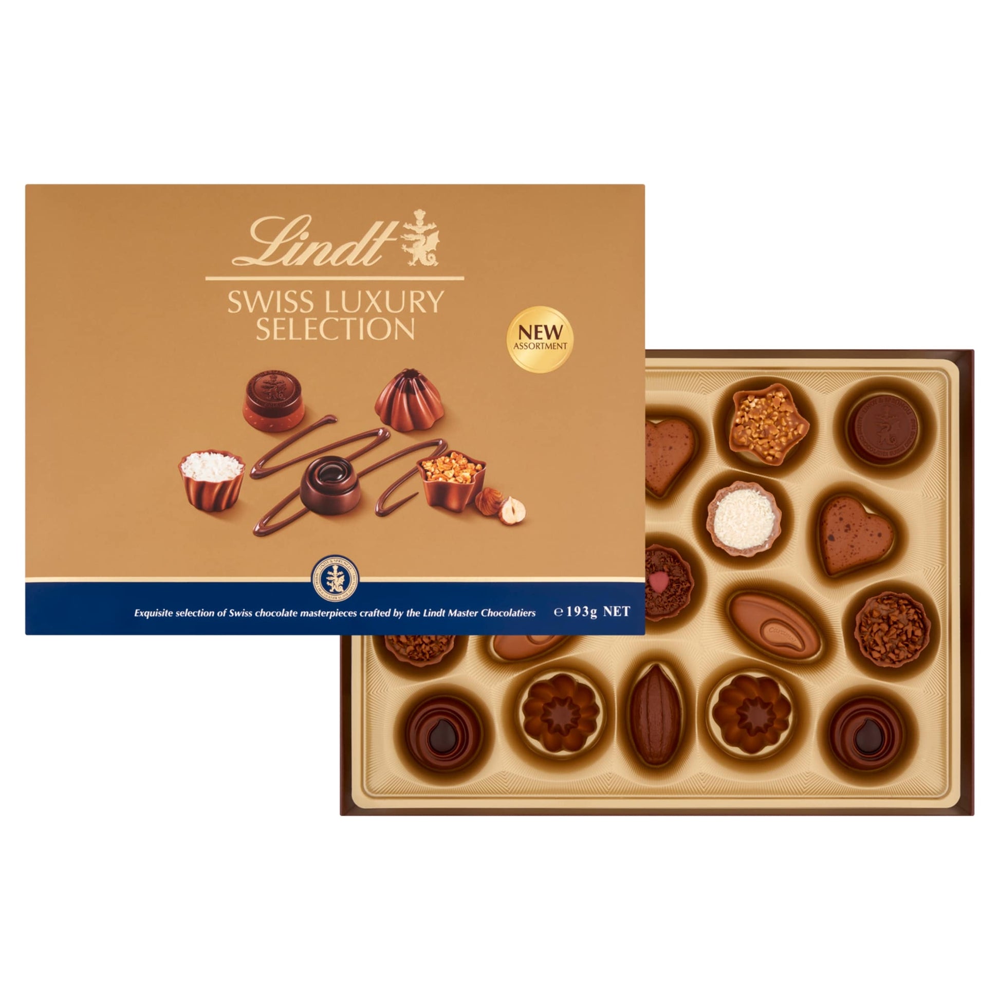 Lindt Swiss Luxury Selection Assorted Chocolate Box 193G — image 2