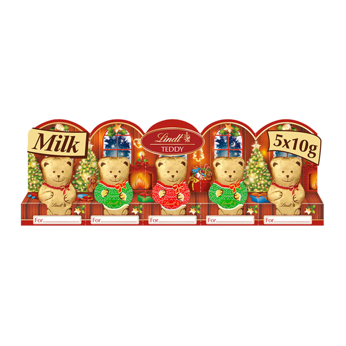 Lindt Teddy Perforated 5 Pack 50G — image 1