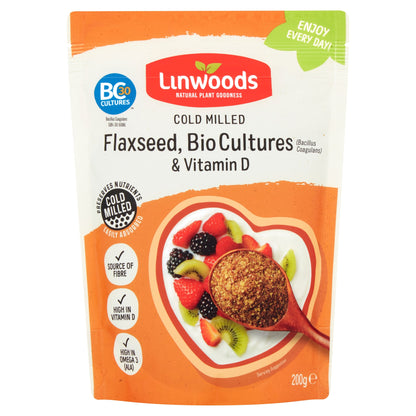 Linwoods Flax Seeds Biological Cultures & Vitamin D 200G — image 1