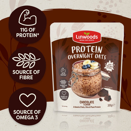 Linwoods Protein Overnight Oats Chocolate Flavour 300g — image 4