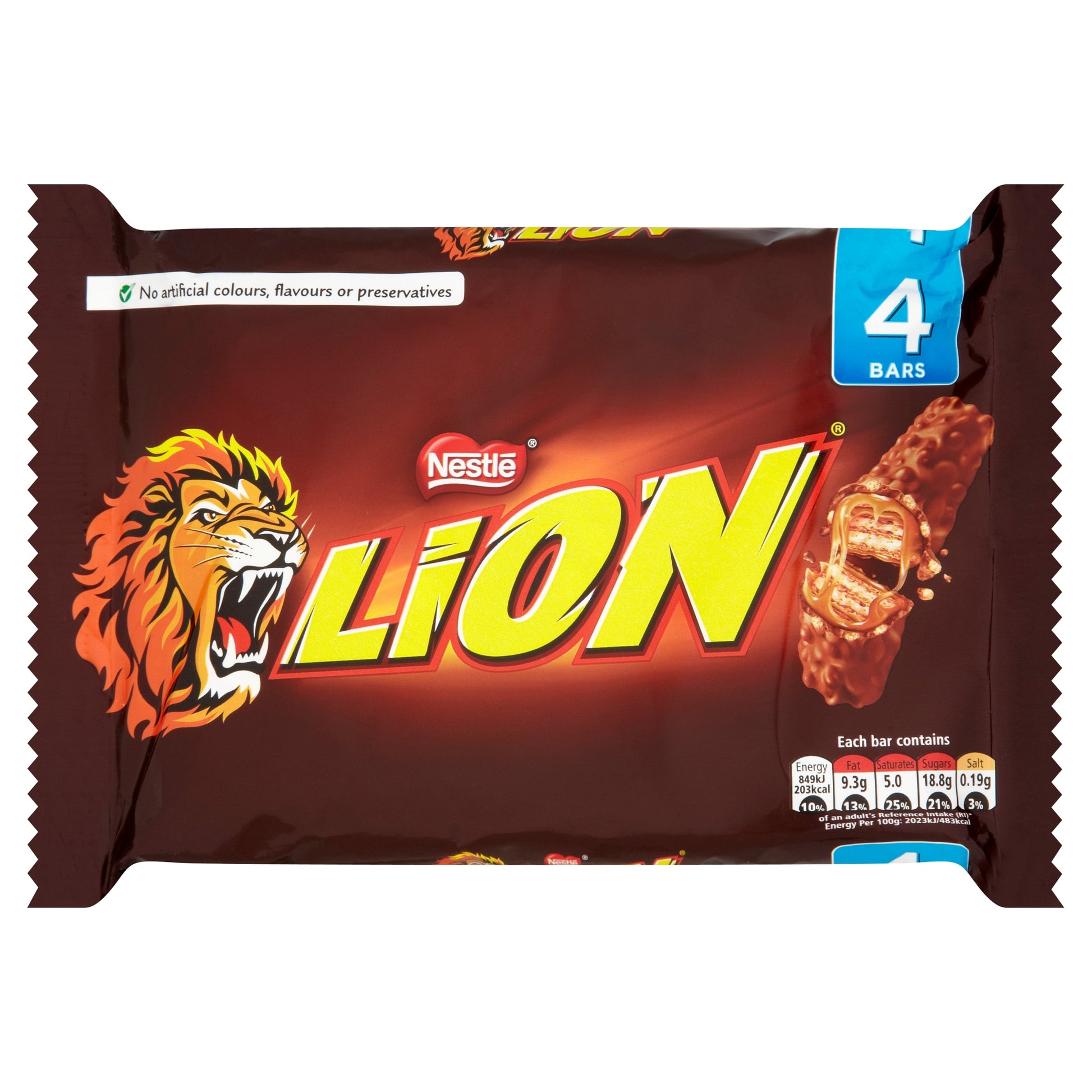Lion Milk Chocolate Bar Multipack 42g 4 Pack — image 1
