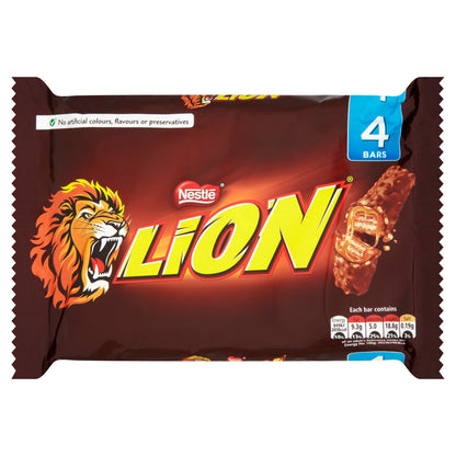 Lion Milk Chocolate Bar Multipack 42g 4 Pack — image 1