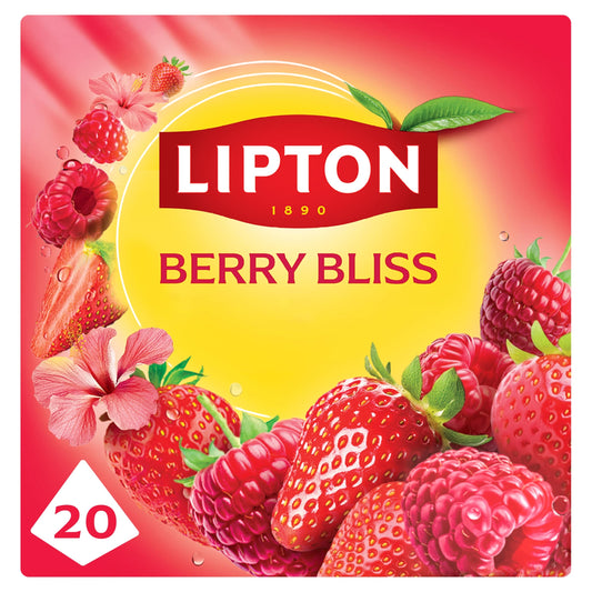 Lipton Berry Bliss 20 Tea Bags 42g — image 1