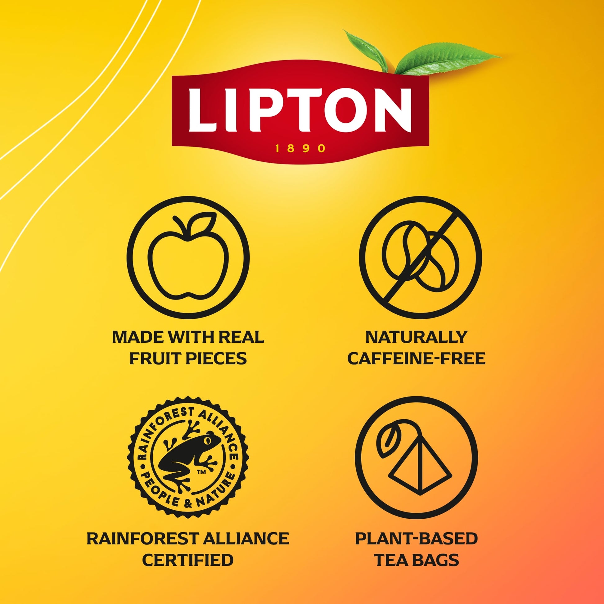Lipton Berry Bliss 20 Tea Bags 42g — image 4