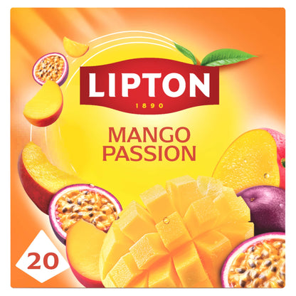 Lipton Mango Passion 20 Tea Bags 36g — image 1
