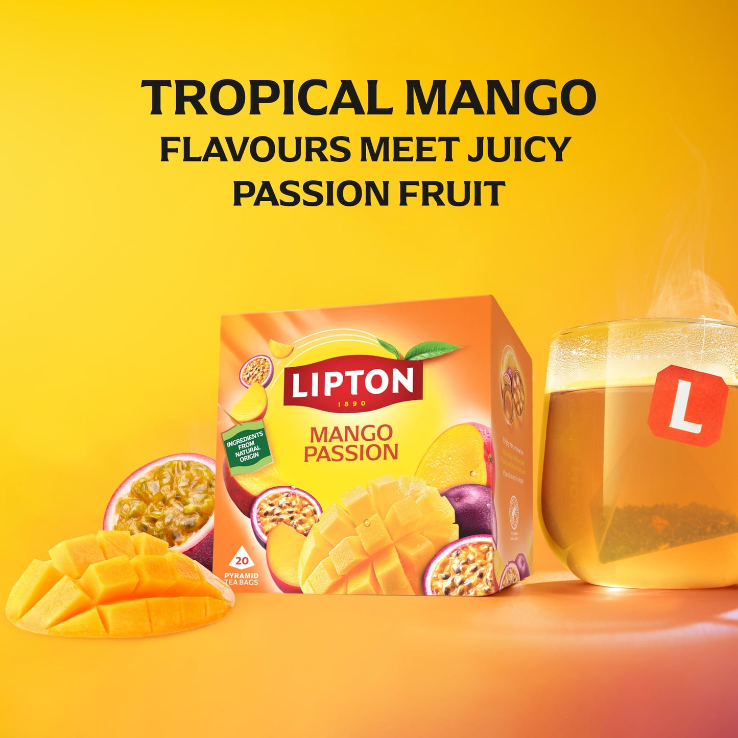 Lipton Mango Passion 20 Tea Bags 36g — image 3