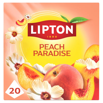 Lipton Peach Paradise 20 Tea Bags 46g — image 1