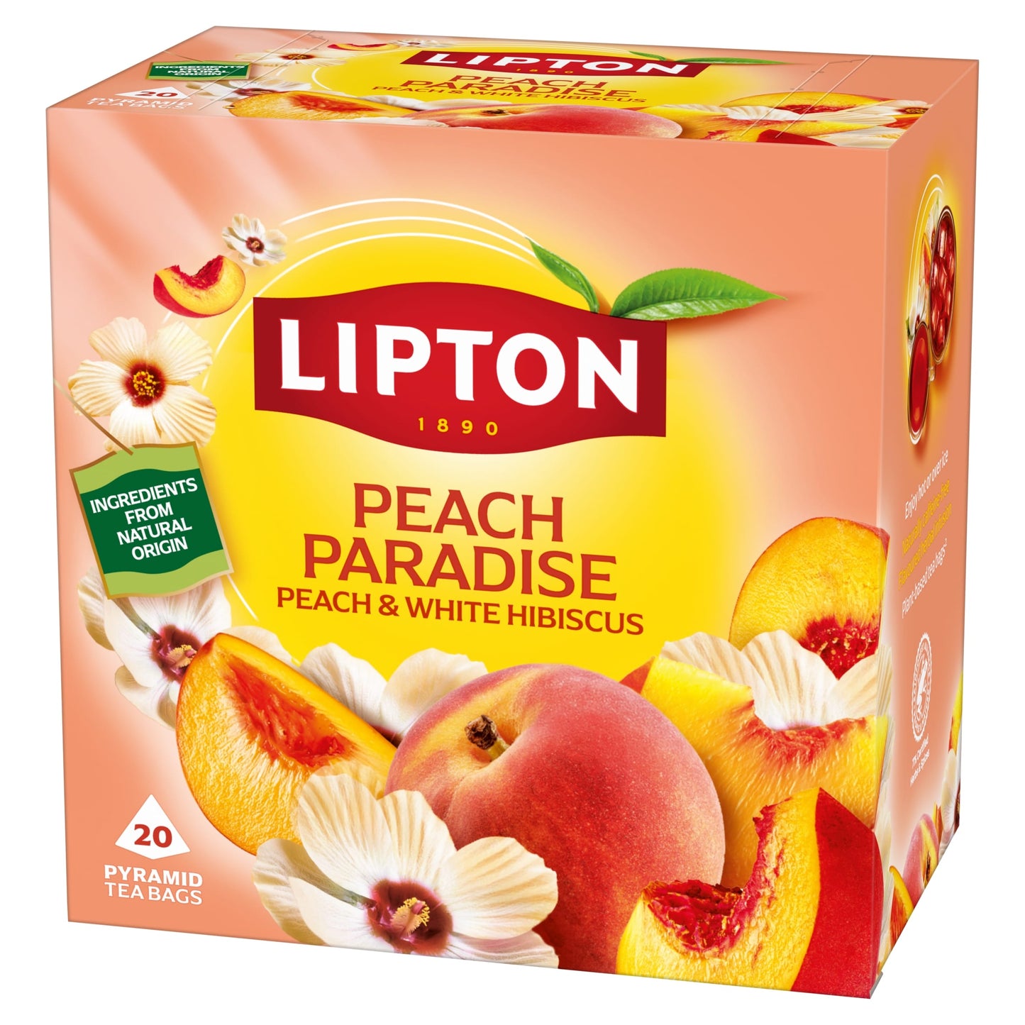 Lipton Peach Paradise 20 Tea Bags 46g — image 2