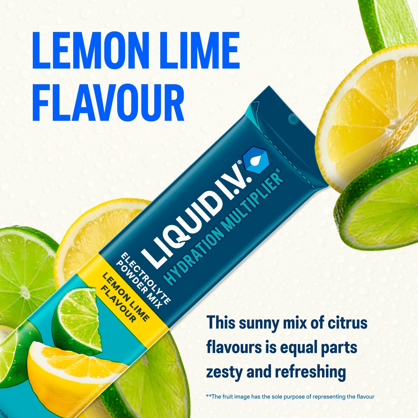 Liquid I.V. Hydration Multiplier Electrolyte Powder Mix Lemon Lime 3x16g — image 3