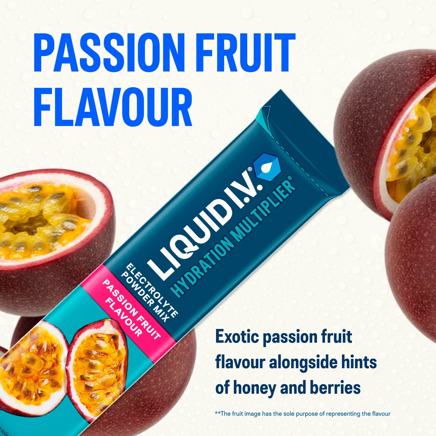 Liquid I.V. Hydration Multiplier Electrolyte Powder Mix Passion Fruit 3x16g — image 3