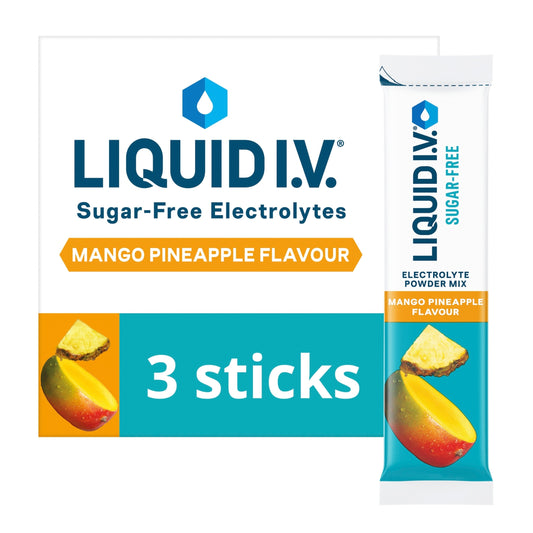Liquid I.V. Sugar-Free Mango Pineapple Electrolyte Powder Mix, 3 Sachets — image 1