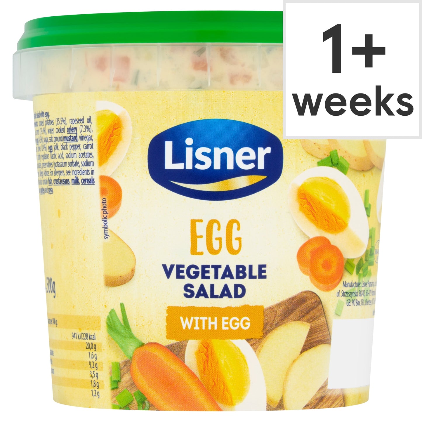 Lisner Vegetable Salad With Egg 500G — image 1